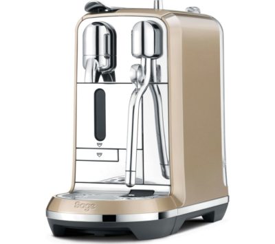 NESPRESSO by Sage Creatista BNE600RCH Coffee Machine - Royal Champagne NESPRESSO by Sage Creatista BNE600RCH Coffee Machine - Royal Champagne